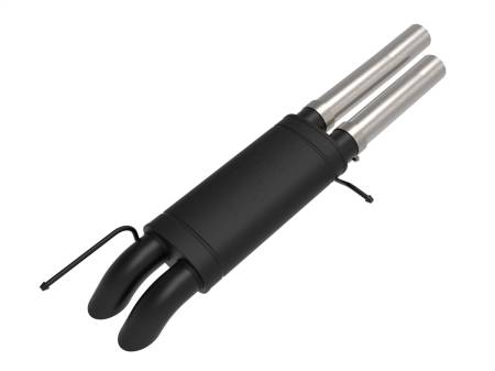 aFe Power (Advanced FLOW Engineering) - aFe 2021+ Jeep Wrangler JL (392 V8-6.4L) Rock Basher 3in. 304 Stainless Steel Cat-Back Exhaust