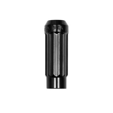 BLOX Racing - BLOX Racing 12-Sided P17 Tuner Lug Nut 12x1.5 - Black Steel - Single Piece
