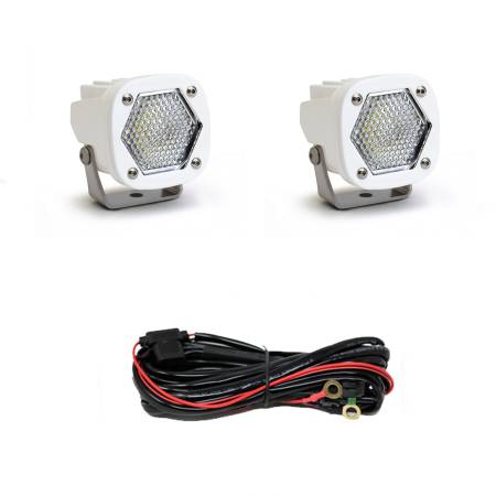 Baja Designs - Baja Designs LED Light Pods S1 Work/Scene White Pair