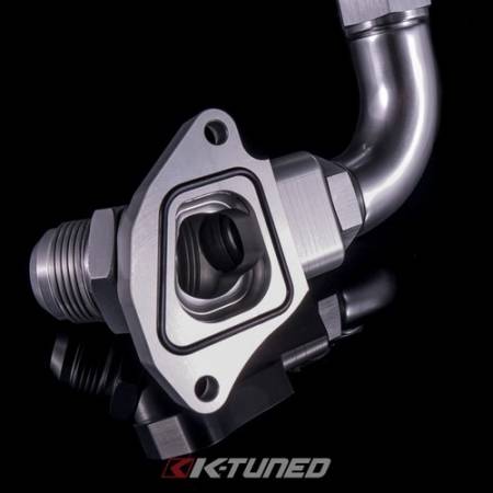 K-Tuned - K-Tuned B16/B18C5 (Type R) Upper Coolant Housing w/ Filler Neck and 16AN and Hose End Fitting