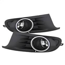 Spyder Auto - Spyder Volkswagen Golf TDI TSI OEM Style Fog Lights w/Switch Clear FL-VG2010-C