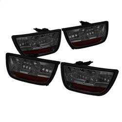 Spyder Auto - Spyder Chevy Camaro 10-13 LED Tail Lights Smoke ALT-YD-CCAM2010-LED-SM