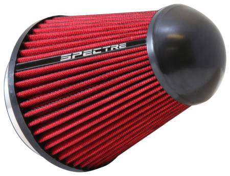 Spectre Performance - Spectre HPR Conical Air Filter 4in. Flange ID / 5.406in. Base OD / 4.719in. Top OD / 7in. H