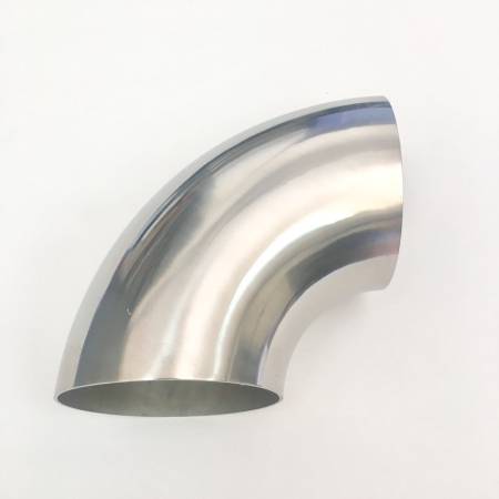 Ticon Industries - Ticon Industries 2.5" Titanium 90� Elbow - 1.2D Radius - 1mm/.039" Wall