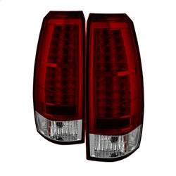 Spyder Auto - Spyder Chevy Avalanche 07-13 LED Tail Lights Red Clear ALT-YD-CAV07-LED-RC