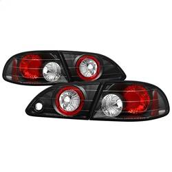 Spyder Auto - Spyder Toyota Corolla 98-02 Euro Style Tail Lights Black ALT-YD-TC98-BK