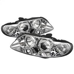 Spyder Auto - Spyder Pontiac GTO 04-06 Projector Headlights LED Halo LED Chrome High H1 Low H1 PRO-YD-PGTO04-HL-C
