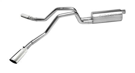 Gibson Performance Exhaust - Gibson 10-13 Chevrolet Silverado 1500 LS 4.8L 2.25in Cat-Back Dual Extreme Exhaust - Stainless