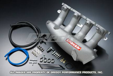 GReddy - GReddy Nissan SR20DET S14/S15 Short Runner Intake Plenum for Stock Throttle Body