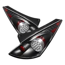 Spyder Auto - Spyder Nissan 350Z 03-05 LED Tail Lights Black ALT-YD-N350Z02-LED-BK