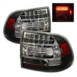 Spyder Auto - Spyder Porsche Cayenne 03-07 LED Tail Lights Black ALT-YD-PCAY03-LED-BK