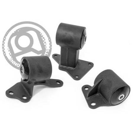 Innovative Mounts - Innovative 94-97 Honda Accord F-Series Black Steel Mounts 65A Bushings (Auto Trans)
