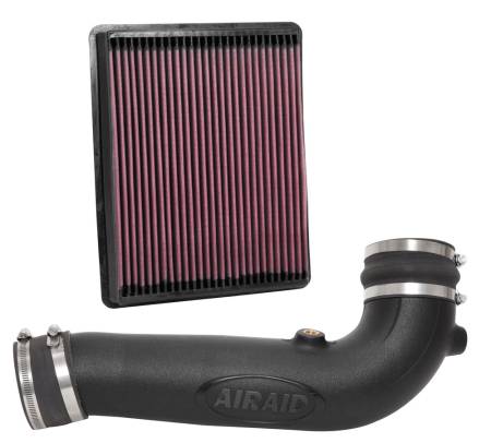Airaid - Airaid 17-18 GMC Sierra 1500/Yukon Denali 6.2L V8 F/I Airaid Jr Intake Kit - Oiled / Red Media