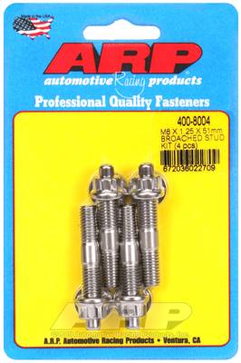 ARP - ARP M8 X 1.25 X 51mm broached stud kit - 4pcs 400-8004