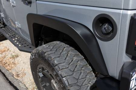 Go Rhino - Go Rhino 07-18 Jeep Wrangler JK/JKU Trailline Rear Fenders 6 inch