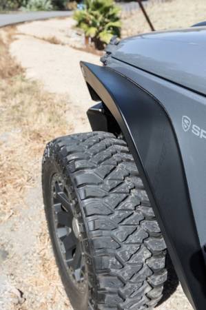 Go Rhino - Go Rhino 07-18 Jeep Wrangler JK/JKU Trailline Front Fenders 6 inch