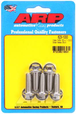 ARP - ARP 3/8-16 x 1.000 hex SS bolts 623-1000