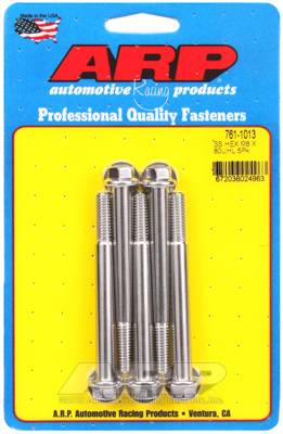 ARP - ARP M8 x 1.25 x 80 hex SS bolts 761-1013