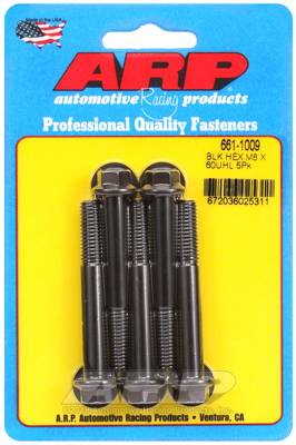 ARP - ARP M8 x 1.25 x 60 hex black oxide bolts 661-1009