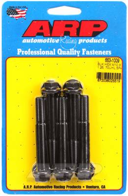 ARP - ARP M10 x 1.25 x 70 hex black oxide bolts 663-1009