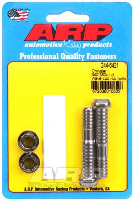 ARP - ARP SB Chrysler pro wave-loc 2pk rod bolt kit 244-6421