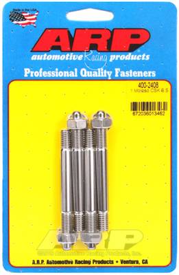 ARP - ARP 1.25" Moroso spacer SS carburetor stud kit 400-2408