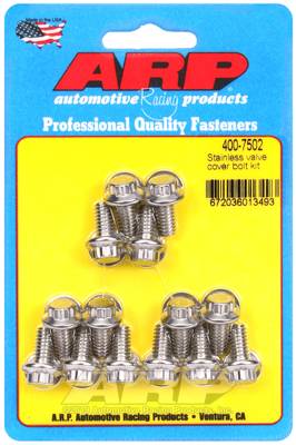 ARP - ARP SS valve cover bolt kit 400-7502