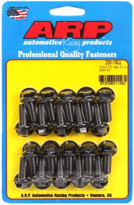 ARP - ARP Ford FE hex oil pan bolt kit 255-1802