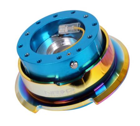 NRG Innovations - NRG Innovations Quick Release Gen 2.8 - New Blue Body / Neochrome Ring