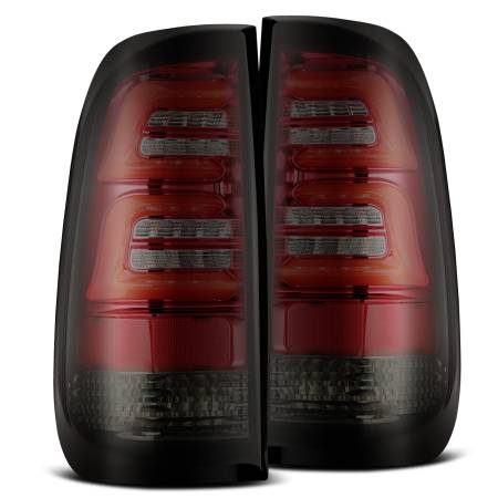 AlphaRex - AlphaRex 97-03 Ford F-150 (Excl 4 Door SuperCrew Cab) PRO-Series LED Tail Lights Red Smoke