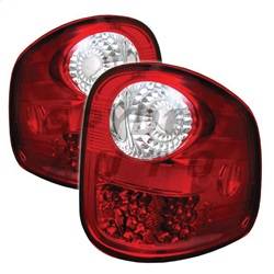Spyder Auto - Spyder Ford F150 Flareside 97-03 LED Tail Lights Red Clear ALT-YD-FF15097FS-LED-RC