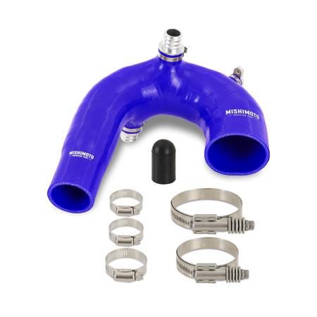 Mishimoto - Mishimoto 2016+ Polaris RZR XP Turbo Silicone Intake J-Tube - Blue