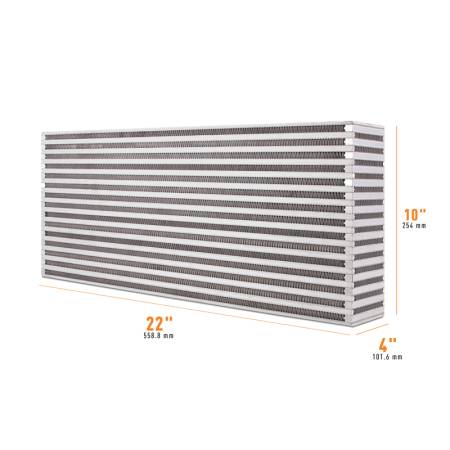 Mishimoto - Mishimoto Universal Air-to-Air Intercooler Core - 22in / 10in / 4in
