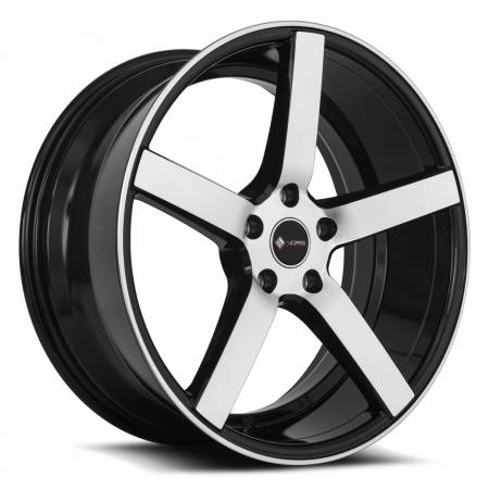 Vors Wheels - Vors Wheels Rim TR5 20x8.5 5x112 ET35 73.1CB Black Machined Face