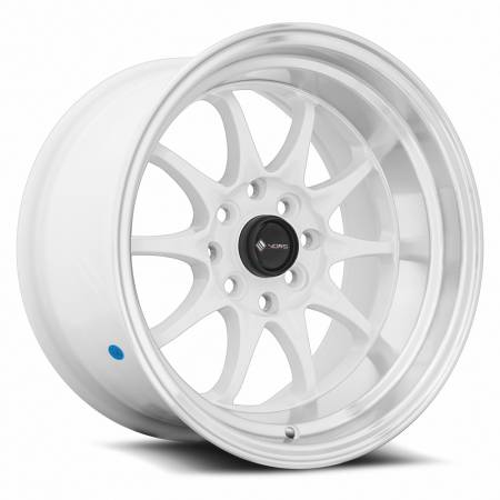 Vors Wheels - Vors Wheels Rim TR3 15x8 4x108 ET0 73.1CB White Machine Lip