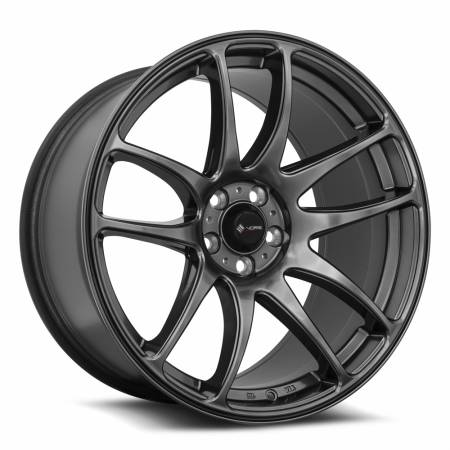 Vors Wheels - Vors Wheels Rim TR4 18x9.5 5x112 ET22 73.1CB Hyper Black