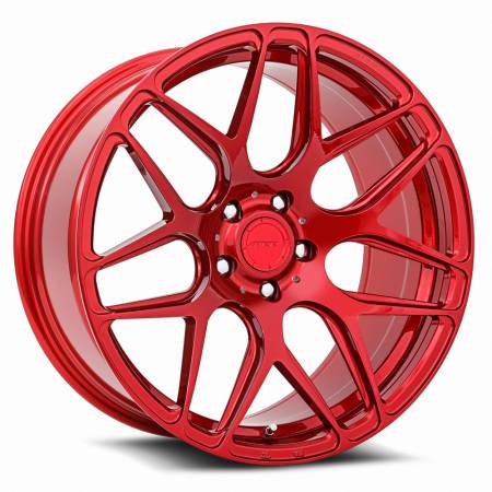 MRR Design Wheels - MRR Wheels Rim FS1 19x8.5 5x112 ET35 66.6CB Candy Red
