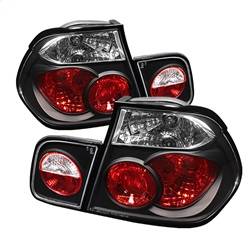 Spyder Auto - Spyder BMW E46 3-Series 99-01 4Dr Euro Style Tail Lights- Black ALT-YD-BE4699-4D-BK