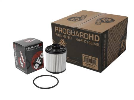 aFe Power (Advanced FLOW Engineering) - aFe Pro GUARD D2 Fuel Filter 11-17 Ford Diesel Trucks V8 6.7L (td) (4 Pack)