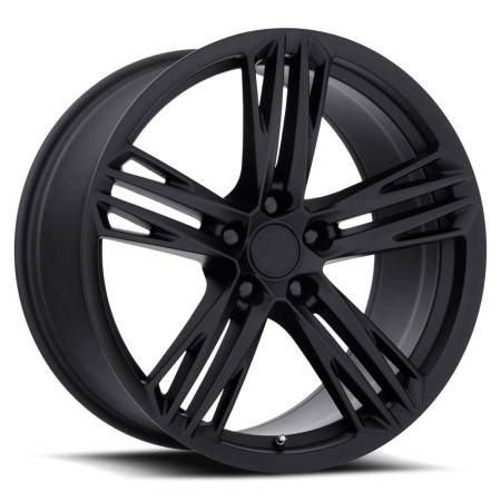Factory Reproductions Wheels - FR 35F - Camaro ZL1 1LE Flow Form Replica Wheel 20x11 5x120 ET43 66.9CB Satin Black