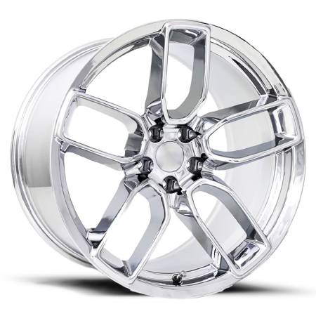 Factory Reproductions Wheels - FR 74 - Dodge Widebody Replica Wheel 20x10.5 5x115 ET-9 71.5CB Chrome