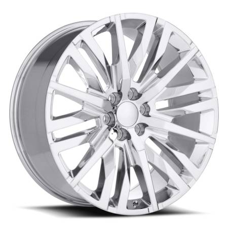 Factory Reproductions Wheels - FR 97 - GM Split-6 Spoke Replica Wheel 22x9 6x5.5 ET28 78.1CB Chrome