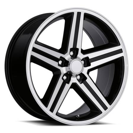 Factory Reproductions Wheels - FR 11 - IROC Replica Wheel 20x9 5x5 ET0 78.1CB Black Machine Face
