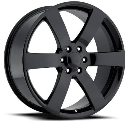Factory Reproductions Wheels - FR 32 - Chevrolet Trailblazer SS Replica Wheel 22x9 6x5 ET45 78.1CB Gloss Black