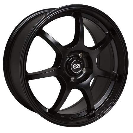 Enkei Wheels - Enkei Wheels Rim GT7 17x7.5 5x100 ET45 72.6CB Black Paint