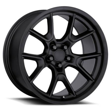 Factory Reproductions Wheels - FR 66F - Dodge Anniversary Flow Form Replica Wheel 20x10.5 5x115 ET22 71.5CB Satin Black