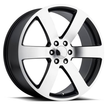 Factory Reproductions Wheels - FR 32 - Chevrolet Trailblazer SS Replica Wheel 22x9 6x5 ET45 78.1CB Black Machine Face
