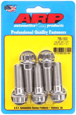 ARP - ARP 1/2-20 x 1.500 12pt SS bolts 755-1500
