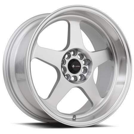 Vors Wheels - Vors Wheels Rim SP1 18x9 5x112 ET35 73.1CB Silver Machine Face Lip