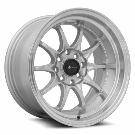Vors Wheels - Vors Wheels Rim TR3 15x9 4x100/4x114.3 ET0 73.1CB Silver Machine Lip